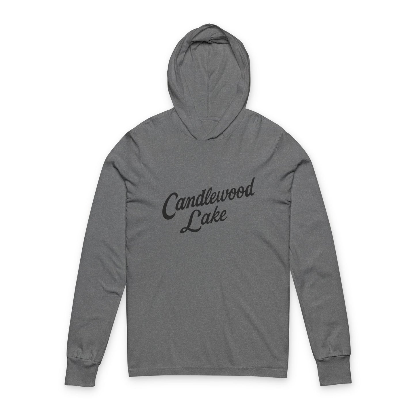 Candlewood Lake Hooded Long Sleeve Tee